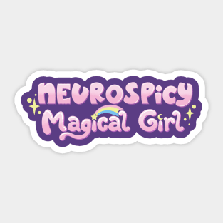 Neurospicy Magical Girl Sticker